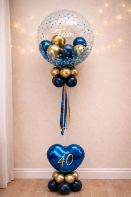 Ballon mit Herz zum Geburtstag